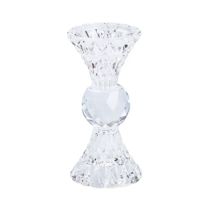 Стеклянный подсвечник высокий 12.5 см (HP36561S) - изображение 1