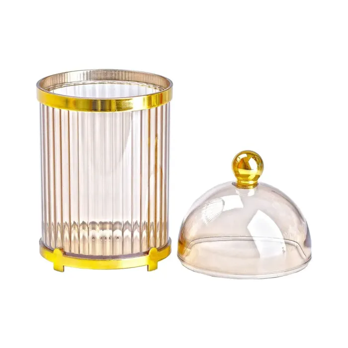 Банку для сипучих продуктів із кришкою скляна (HP48631GL) - зображення 2