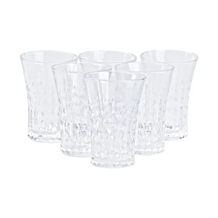 Стакан для воды и сока стеклянный прозрачный (HP4160) - изображение 1