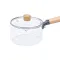 Стеклянная кастрюля с деревянной ручкой (HP21359)