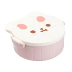 Ланч-бокс дитячий зі столовими приборами Rabbit 18*18*7 см рожевий (HP12270P)