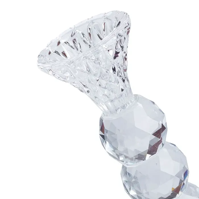 Свічник скляний високий 19 см (HP36561L) - зображення 3