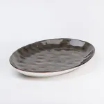 Тарілка обідня керамічна 35х23.5 см плоска овальна (HP23392)