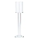 Підсвічник склянний високий 30.5 см Прозорий (HP36558S)