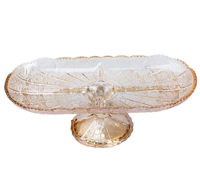 Ваза для фруктов 34•15•11 см тортовница (HP5118) - изображение 3