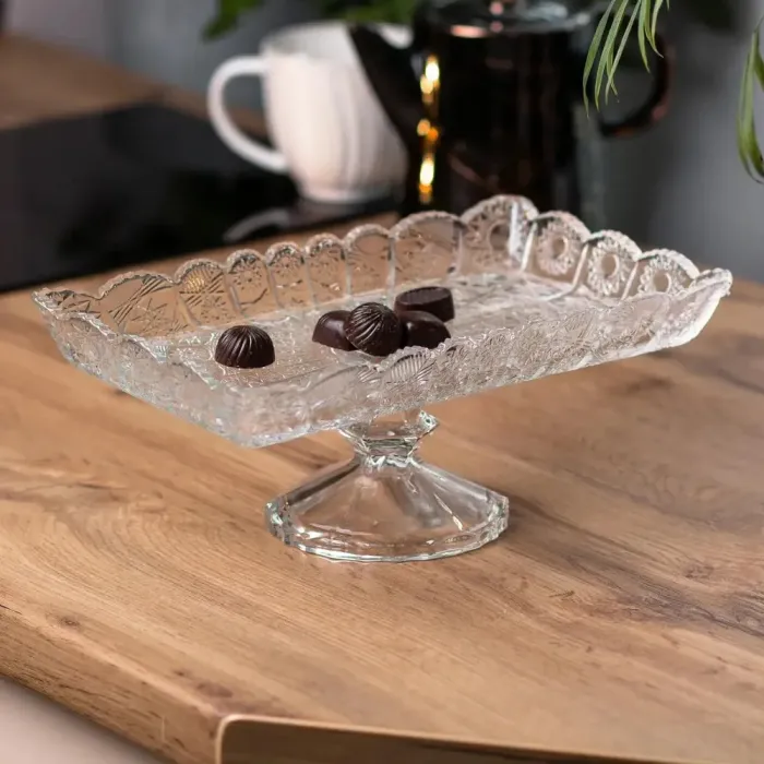 Прозрачная ваза для фруктов 29•17•12 см (HP5116) - изображение 1