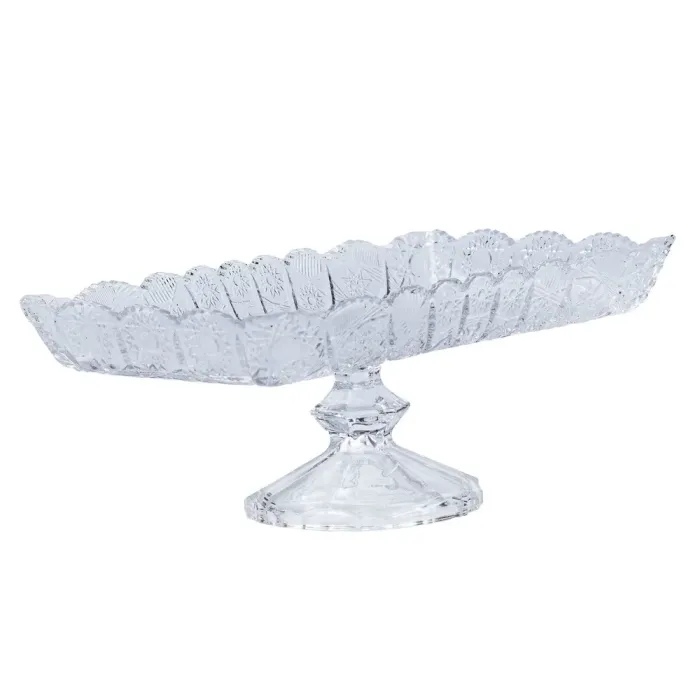 Прозрачная ваза для фруктов 29•17•12 см (HP5116) - изображение 4