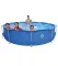 Большой каркасный бассейн для дачи и дома для всей семьи 360 х 76 см 19 в 1 Синий (B0023)