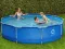 Большой каркасный бассейн для дачи и дома для всей семьи 305 х 76 см 19 в 1 Синий (B0022)
