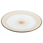 Тарілка обідня 26 см кругла плоска керамічна (HP23387)