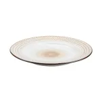 Тарілка обідня кругла 20.5 см плоска керамічна (HP23390)