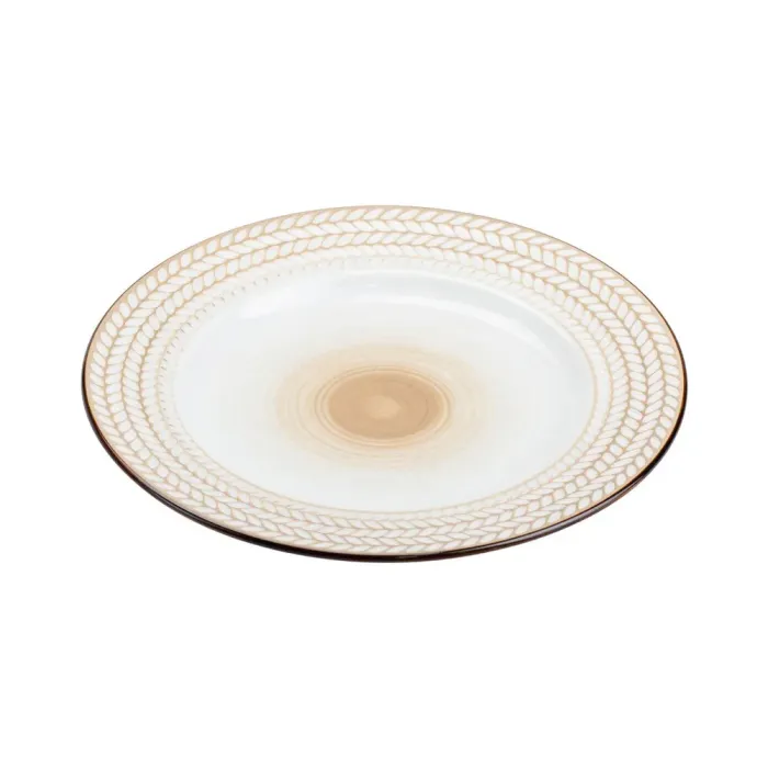 Тарілка обідня кругла 20.5 см плоска керамічна (HP23390) - зображення 2