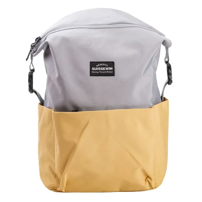 Рюкзак Suissewin 27*15.5*42.5 см, сірий з гірчичним (BAG195297G) - зображення 1