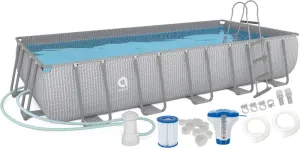 Прямокутний каркасний басейн Avenli 540 x 250 x 100 см (16в1) (B0028)