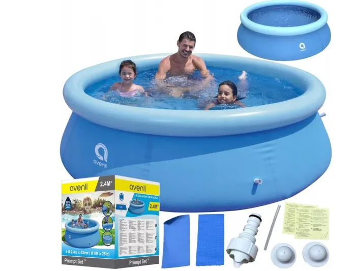 Круглый надувной бассейн Avenli 240 x 64 см (B0032) - изображение 1