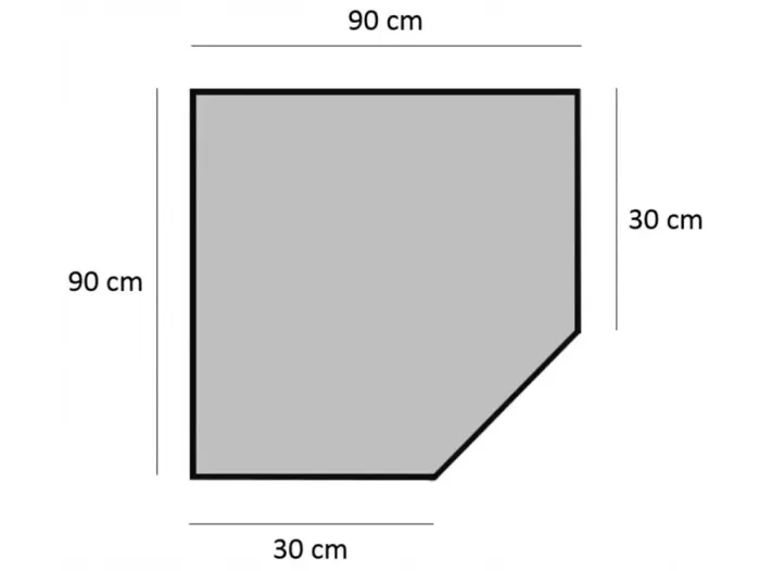 Металлический угловой стеллаж 180x30x90 5 полок серый (GWI0892) - изображение 2