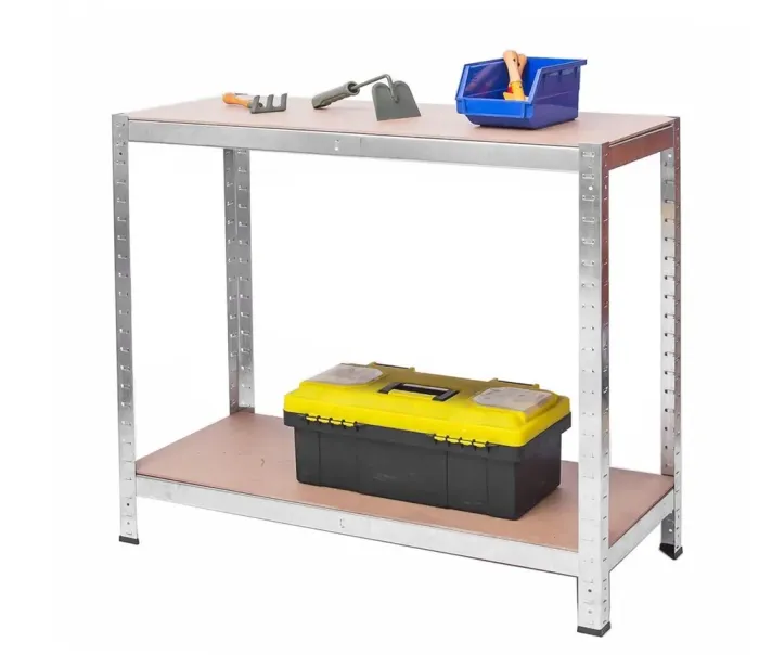 Стеллаж металлический 150x70x30 4 полки серый (GWI7792) - изображение 8