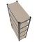 Стеллаж металлический 180x90x30 5 полок серый (GWI5870)