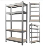 Стелаж металевий 200х90х40 5 полиць сірий (GWI0643)