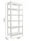 Стеллаж металлический 222x110x50, 6 полок серый (GWI0612)