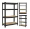 Стеллаж металлический 150x70x30 4 полки (черный) (GWI0582)