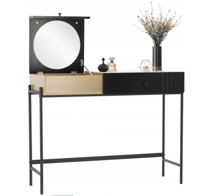 Туалетный косметический столик LOFT RETRO 100x40x79см Польша (PHO1619) - изображение 3