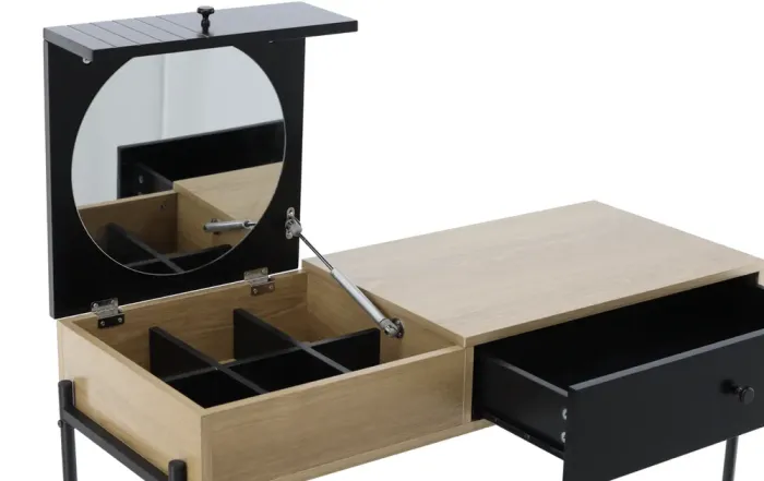 Туалетный косметический столик LOFT RETRO 100x40x79см Польша (PHO1619) - изображение 6