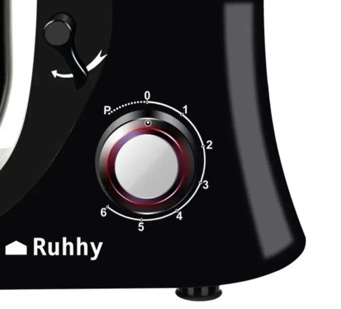 Планетарный кухонный комбайн тестомисс Ruhhy 2200Вт 6.2л. (16745) - изображение 4