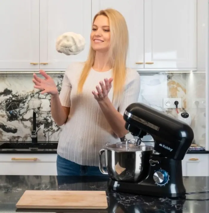 Планетарный кухонный комбайн тестомисс Ruhhy 1700Вт 4,5л (16746) - изображение 8