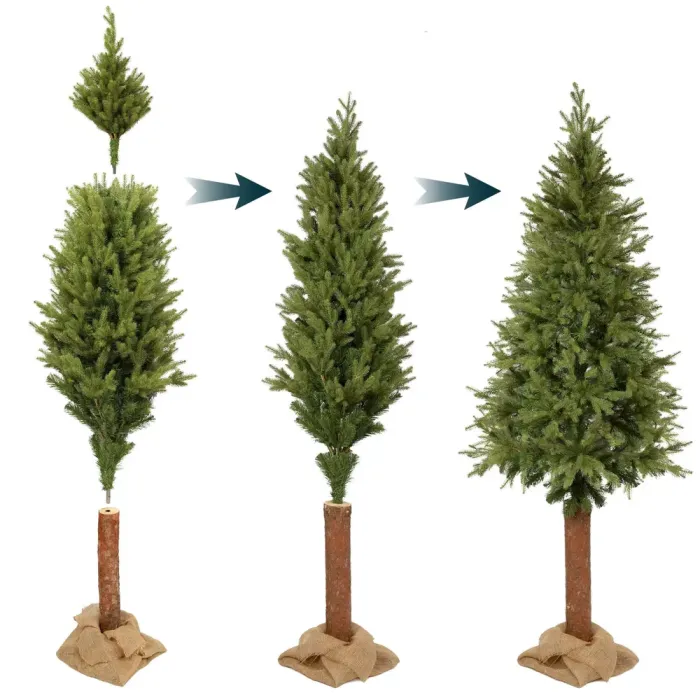 Штучна ялинка на стовбурі Pinet 180 см, Зелена (27752) - зображення 3