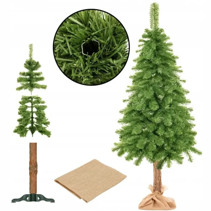 Штучна ялинка сосна на натуральному пні ПРЕМІУМ Springos 180 см (CT0114) - зображення 3