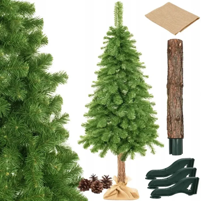 Штучна ялинка сосна на натуральному пні ПРЕМІУМ Springos 180 см (CT0114) - зображення 6