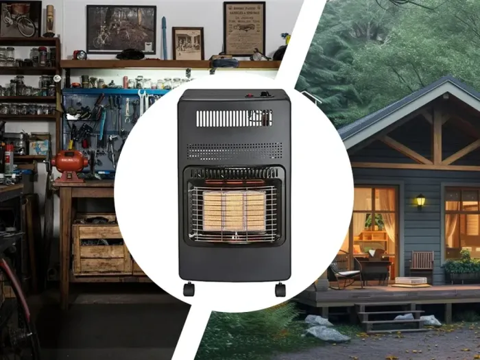 Портативный газовый инфракрасный обогреватель для помещений и улицы (4200 Вт) + шланг + редуктор, Польша (G887) - изображение 7