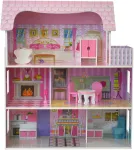 Дерев'яний ляльковий будинок з LED підсвічуванням (3892)