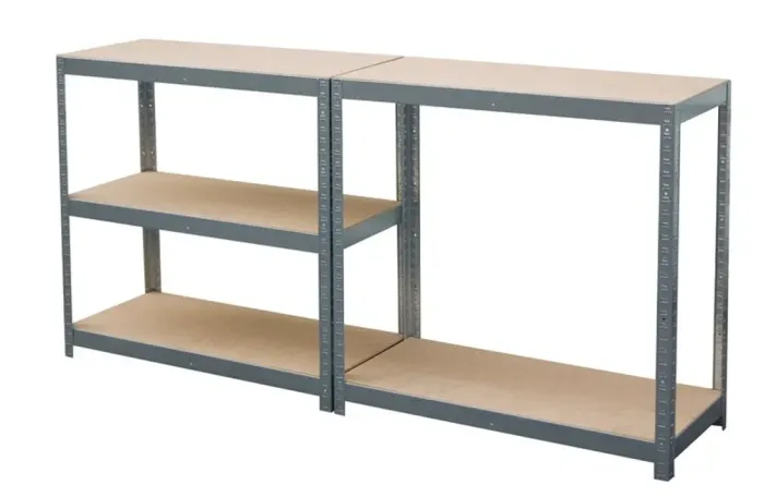 Стеллаж металлический 180х90х40 см 5 полок, погрузка - 175 кг на полку (Серый) Польша (GWI0878) - изображение 2