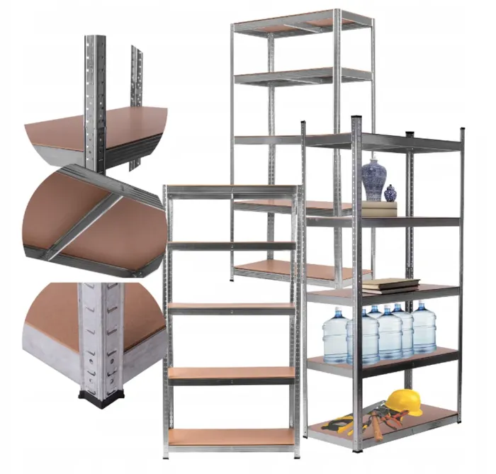 Стелаж металевий 150x75x30 см 5 полиць, навантаження - 175 кг на полицю (Сірий) Польща (RN-23746) - зображення 1