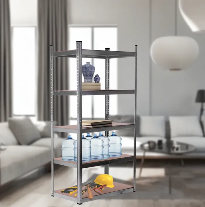 Стелаж металевий 150x75x30 см 5 полиць, навантаження - 175 кг на полицю (Сірий) Польща (RN-23746) - зображення 10