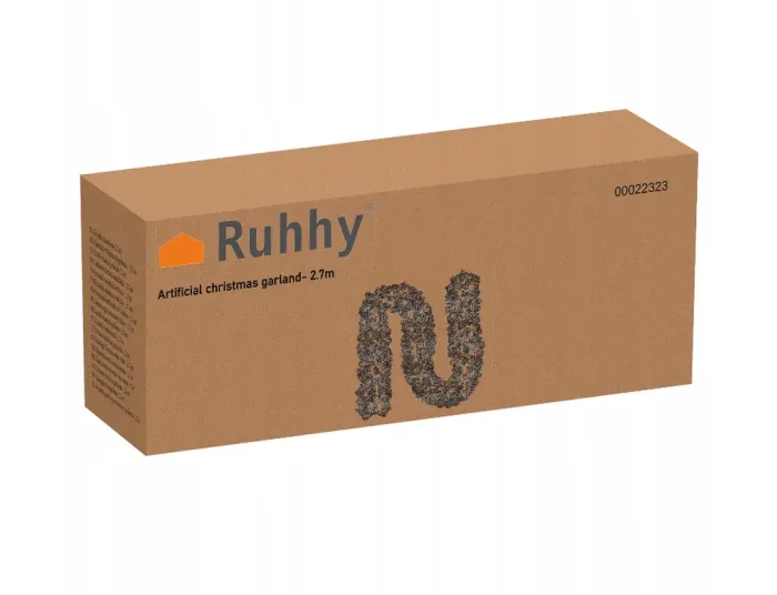 Різдвяний штучний зелений  гірляндний вінок Сосна 2,7м  Ruhhy (Польща) (22323) - зображення 10