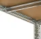 Стеллаж металлический 180х90х40 4 полки, погрузка 150кг - на полку серый (GWI0605)