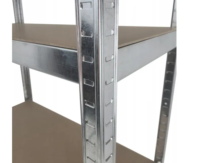 Стеллаж металлический 180х90х40 4 полки, погрузка 150кг - на полку серый (GWI0605) - изображение 7