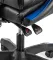 Крісло геймерське G847 синє з підставкою для ніг (G847)