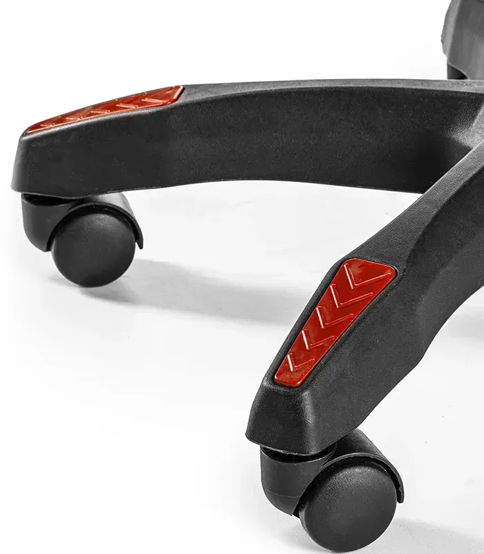 Крісло геймерське G848 червоне з підставкою для ніг (G848) - изображение 6