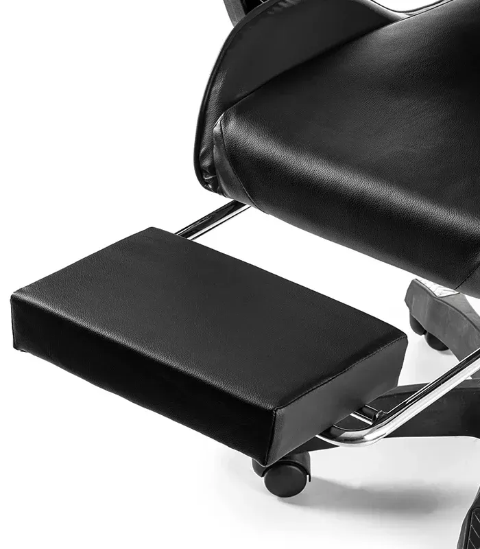 Крісло геймерське G844 чорне з підставкою для ніг (G844) - зображення 6