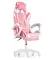 Крісло геймерське G846 рожеве з підставкою для ніг (G846)