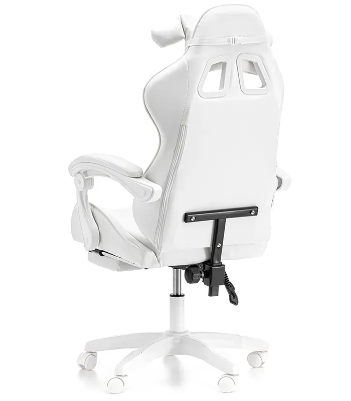 Дитяче геймерське крісло G894 з подушками та підставкою для ніг, Біле (G894) - изображение 5