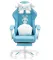 Дитяче геймерське крісло G893 з подушками та підставкою для ніг, Синє (G893)