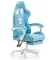 Дитяче геймерське крісло G893 з подушками та підставкою для ніг, Синє (G893)