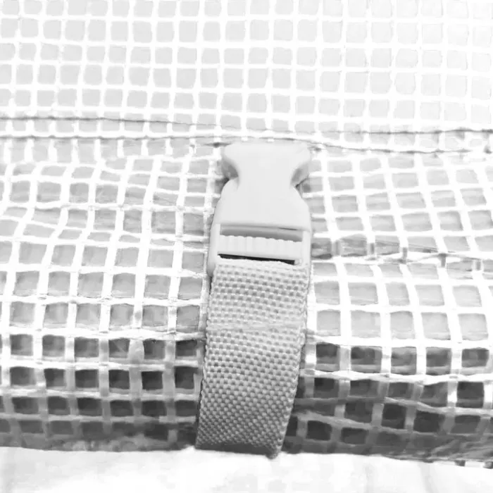 Садовая теплица с UV-12 пленкой 10м2 (4х2,5х2м) BASS POLSKA, Серая ( 85962) - зображення 7