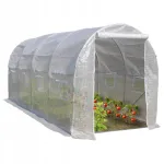 Садова теплиця з UV-12 плівкою 10м2 (4х2,5х2м) BASS POLSKA, Сіра ( 85962)