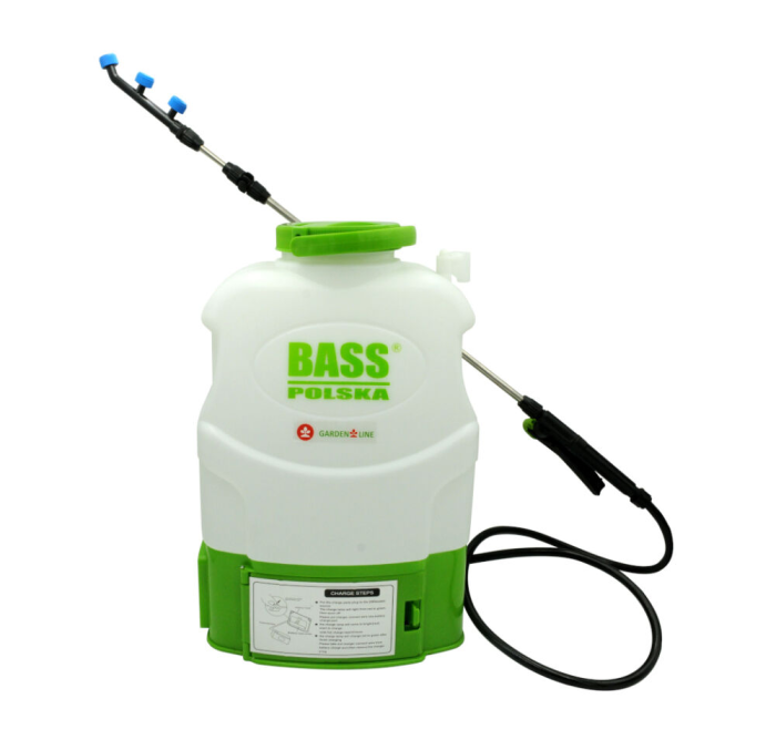 Ранцевий акумуляторний садовий обприскувач 16л Bass Polska 8616 (8616) - зображення 1
